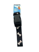 Black Large Vibrant Life Reflective Adjustable Dog Collar