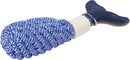 Bones & Chews 12 Inch Rope Whale Crinkle with Bone Dog Toy