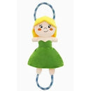 HUGSMART Rope Fun Princess Durable Tug and Crinkle Toy