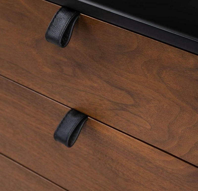 Article Envelo Black / Walnut Sideboard loving room minimal media stand