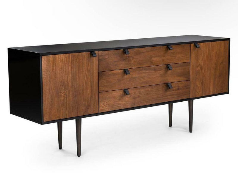 Article Envelo Black / Walnut Sideboard loving room minimal media stand