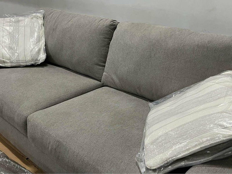 Maggie Sofa 96 inch wide couch sofa gray Signature Design by Ashley