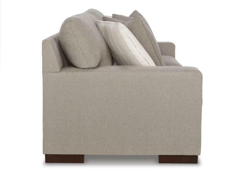 Maggie Sofa 96 inch wide couch sofa gray Signature Design by Ashley