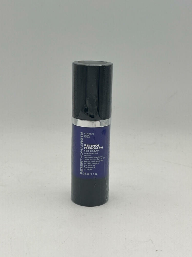 PETER THOMAS ROTH RETINOL FUSION PM EYE CREAM 1 fl oz /30ml Sealed