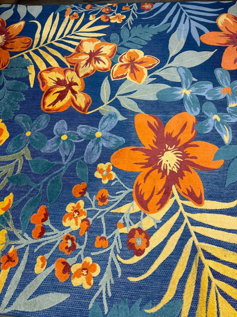 Nourison Veranda Indoor/Outdoor Area Rug 9x13 - Like New