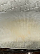 Hotel Collection European White Goose Down Medium Support Gusset King Pillow for Back Sleepers - Acceptable