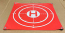 Drone landing pad with feet portable sturdy packable