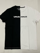 Markiplier Unus Annus YouTube Merch Split Tee Half Black / White RARE EXCLUSIVE 172:13:00:00