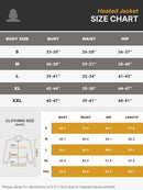 SAILWIND Women's Soft Shell Heated Jacket with Detachable Hood and Battery Pack Black Coat (Black,XL) - Like New