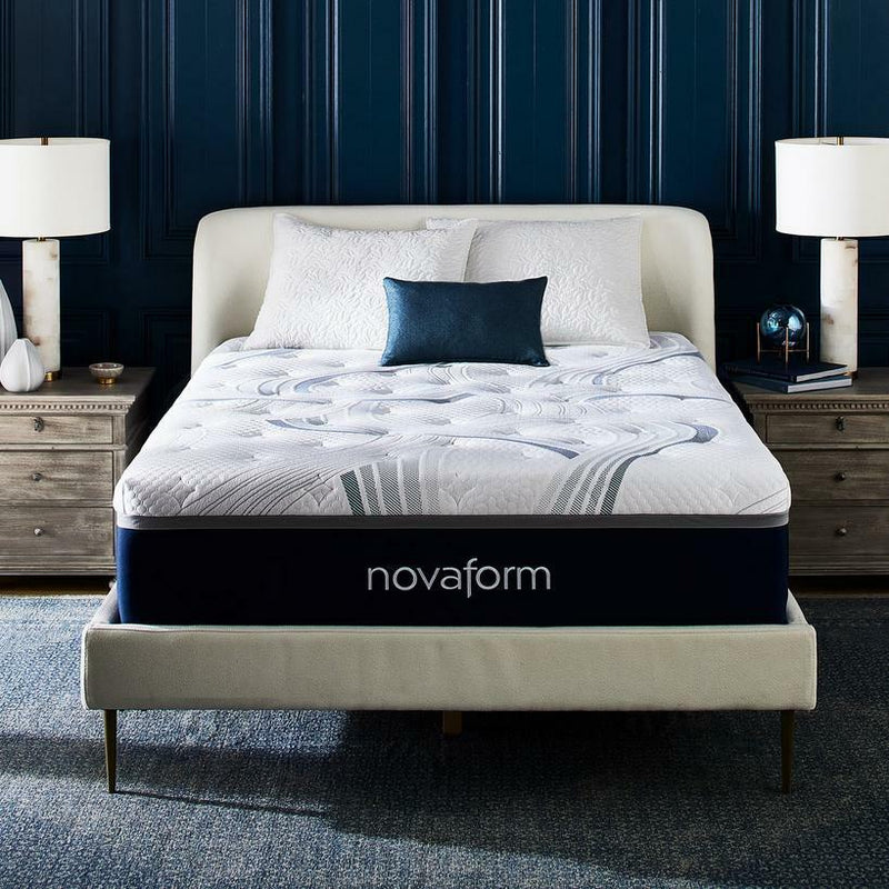 California King Mattress Novaform 14” ComfortGrande Advanced Gel Memory Foam Mattress