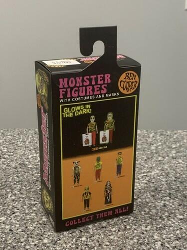 NECA BEN COOPER MONSTER DRACULA  5.5" GLOW IN THE DARK FIGURE BRAND NEW