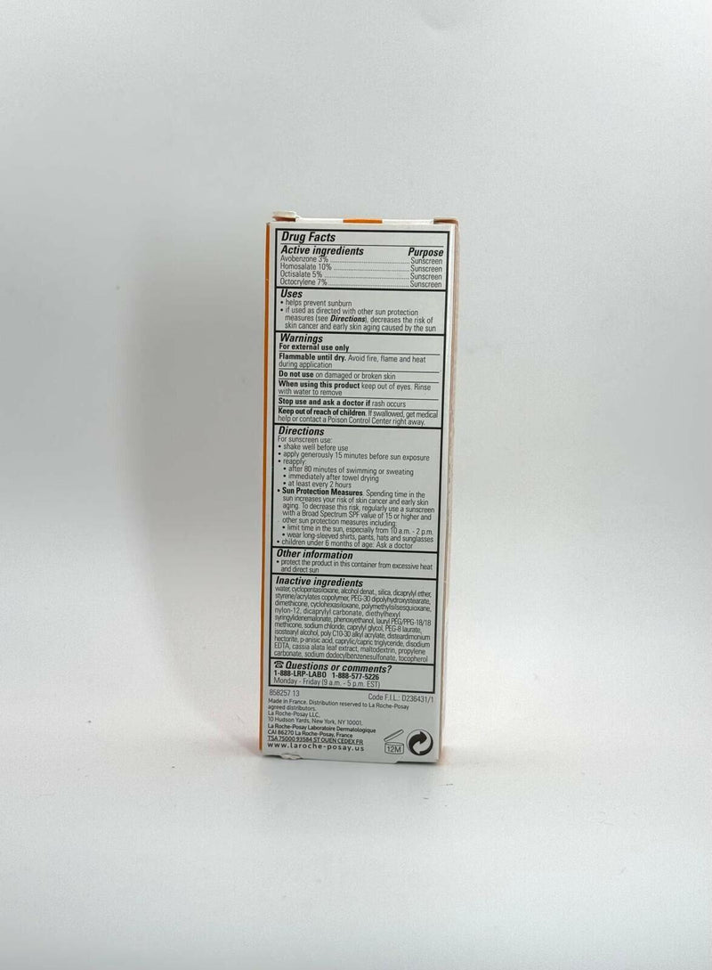 La Roche-Posay Anthelios Ultra Light Sunscreen SPF 60 1.7 fl oz 50 ml EXP 02/26+