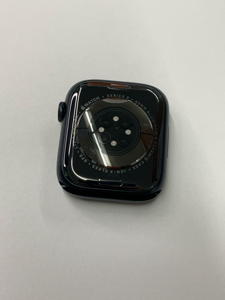 Apple Watch Series 9 GPS 45mm Aluminum Case w/ Midnight Sport Band M/L MR9A3LW/A - Like New