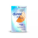 Durex Air Large Wide Fit Natural Rubber Latex Condoms 10 Ct - LOT OF 2 Boxes