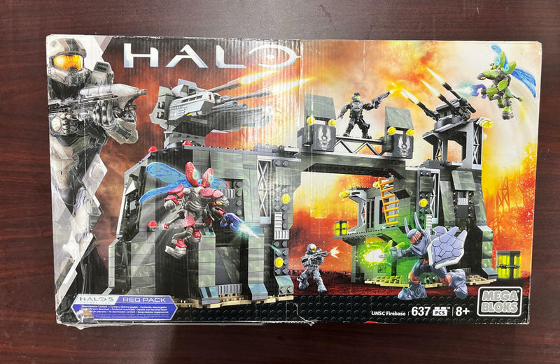 NEW Sealed Halo Mega Bloks 637 PC UNSC Firebase Set CNG69 NIB