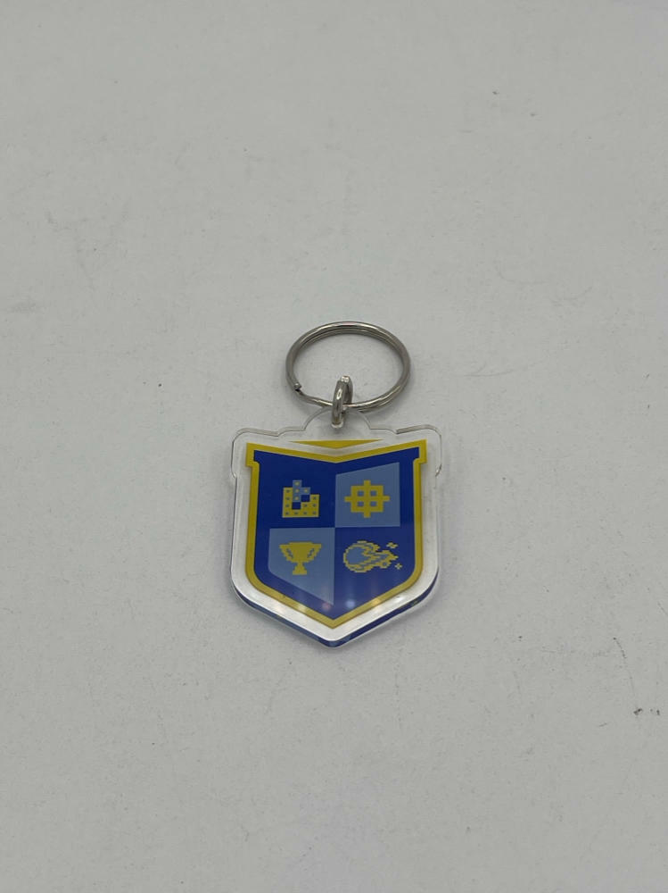 Video Game Highschool Keychain