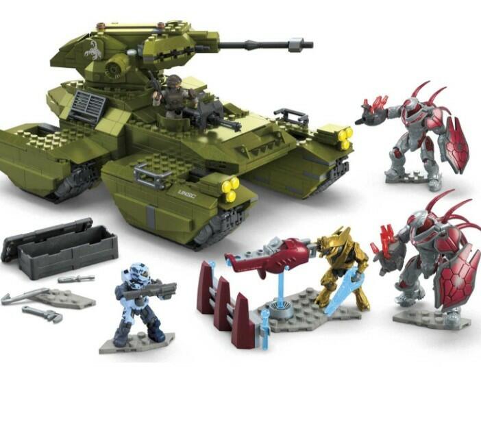 Halo UNSC Scorpion Clash Set BNIB SEALED Mega Bloks Blocks Construx Brand New