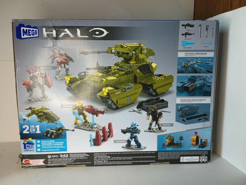 Halo UNSC Scorpion Clash Set BNIB SEALED Mega Bloks Blocks Construx Brand New