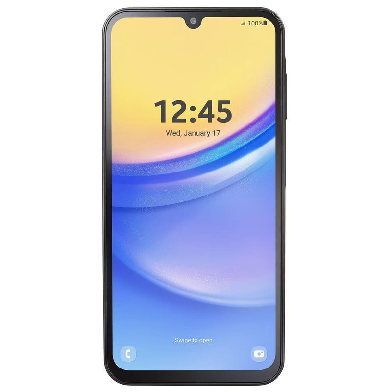 Total By Verizon Prepaid Samsung Galaxy A15 5G, 6.5" FHD+ 128GB  - Blue Black