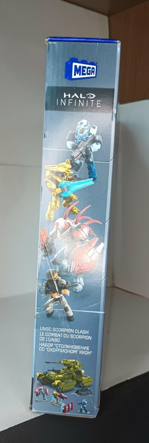Halo UNSC Scorpion Clash Set BNIB SEALED Mega Bloks Blocks Construx Brand New
