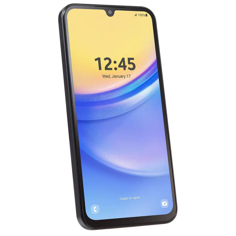 Total By Verizon Prepaid Samsung Galaxy A15 5G, 6.5" FHD+ 128GB  - Blue Black