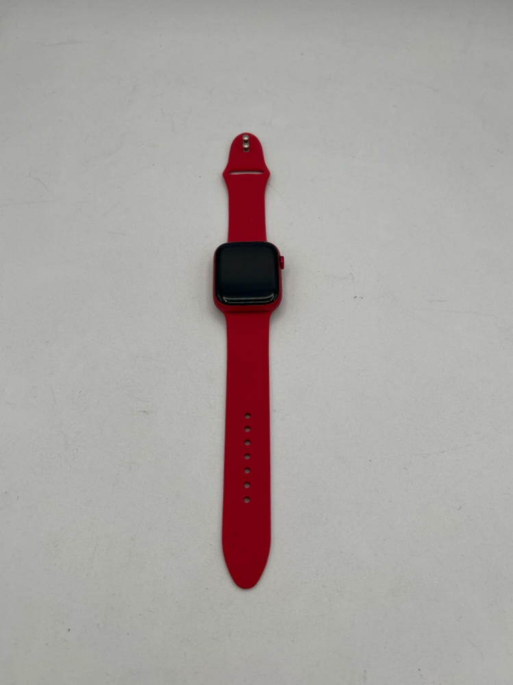 Apple Watch Series 9 45mm (GPS+LTE Unlocked) product Red with red band