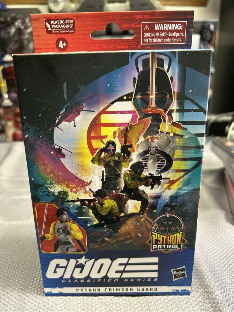 HASBRO G.I.JOE CLASSIFIED SERIES PYTHON CRIMSON GUARD ACTION FIGURE