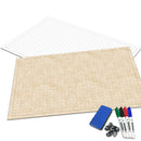 RPG DND game adventure Battle Mat 2 Pack Terrain Grid Table top 36" X 24"