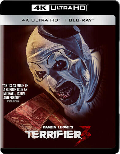 Terrifier 3 [New 4K UHD Blu-ray] 4K Mastering, Sign Language, Subtitled