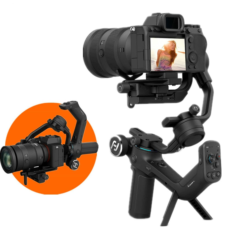 SCORP-C Gimbal Stabilizer for Cameras DSLR Mirrorless 3-Axis 5.5lbs Payload