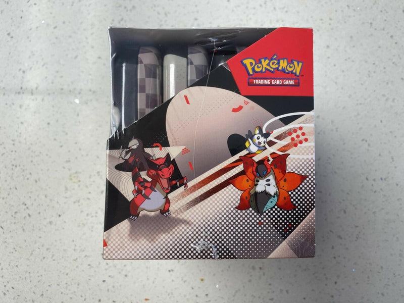 Pokémon TCG Unova Black Bolt & White Flare Mini Tin Display Box (FACTORY SEALED)