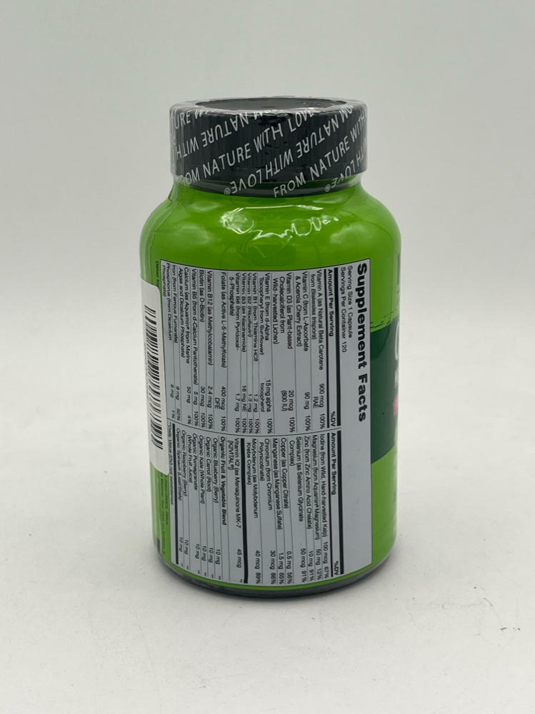 Naturelo One Daily Multivitamin for Women 120-caps