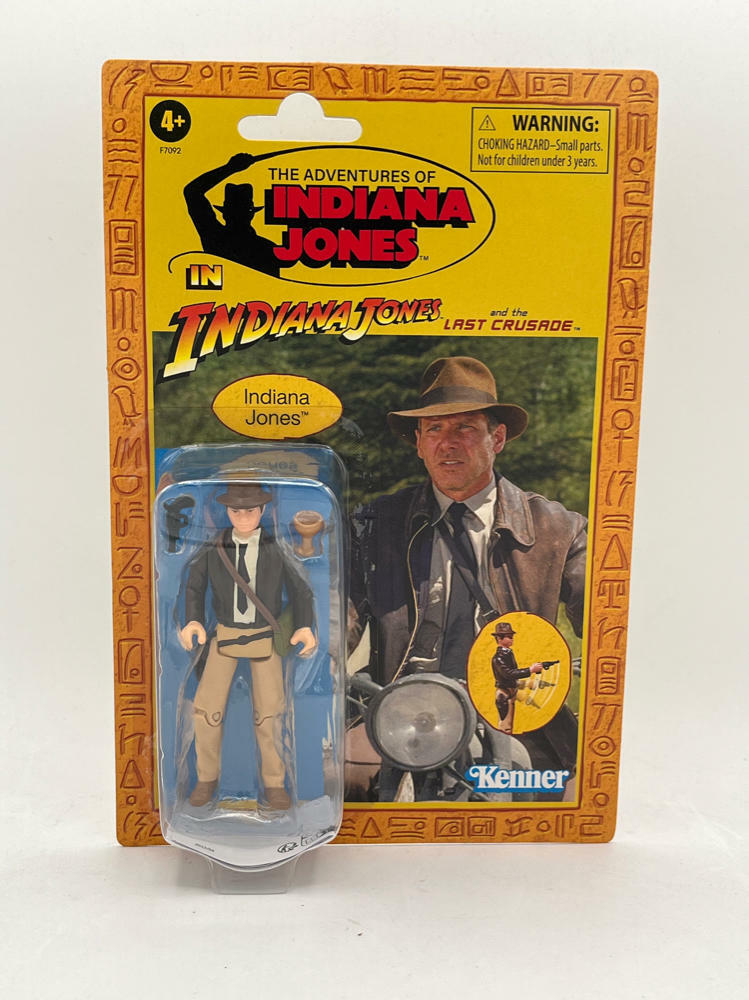 New Kenner retro style Indiana Jones Last Crusade Figure Retro Collection grail