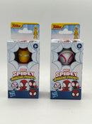 Marvel Spidey and His Amazing Friends Spiderman Figure 4" Iron man Spider Gwen