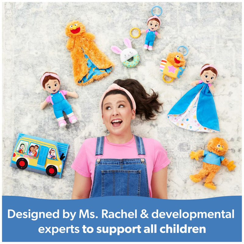 Ms. Rachel Official Surprise Learning Box Educational Toys with Stuffed Animals Sensory Activities for Babies Toddler Toys for Girls & Boys Ages 0-2+