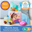 Ms. Rachel Official Surprise Learning Box Educational Toys with Stuffed Animals Sensory Activities for Babies Toddler Toys for Girls & Boys Ages 0-2+
