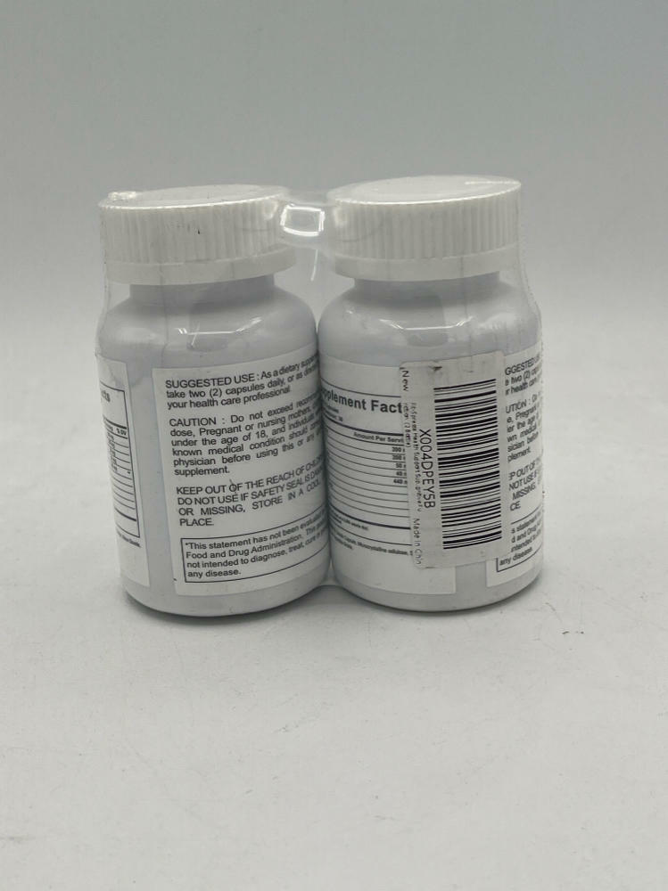 2pack 60ct FitSpressa Capsules Weight Management Veggie Caps Green Coffee Tea