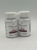 2pack 60ct FitSpressa Capsules Weight Management Veggie Caps Green Coffee Tea