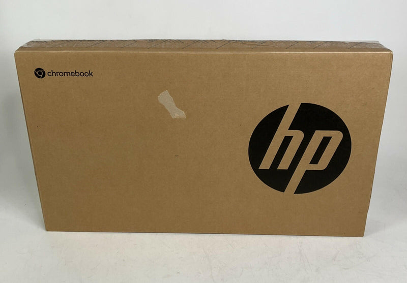NEW HP 14a-nf0202ds 14" HD LED Chromebook Laptop Intel N100 128GB UFS 4GB