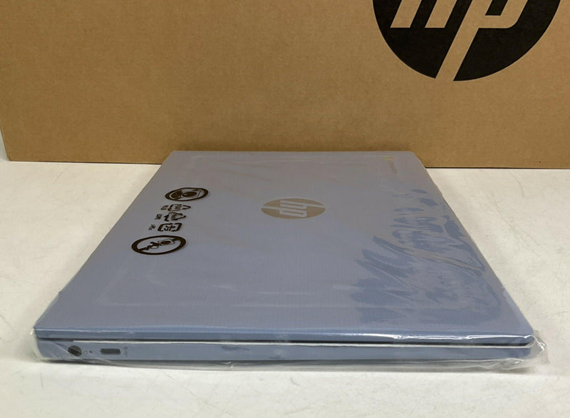 NEW HP 14a-nf0202ds 14" HD LED Chromebook Laptop Intel N100 128GB UFS 4GB