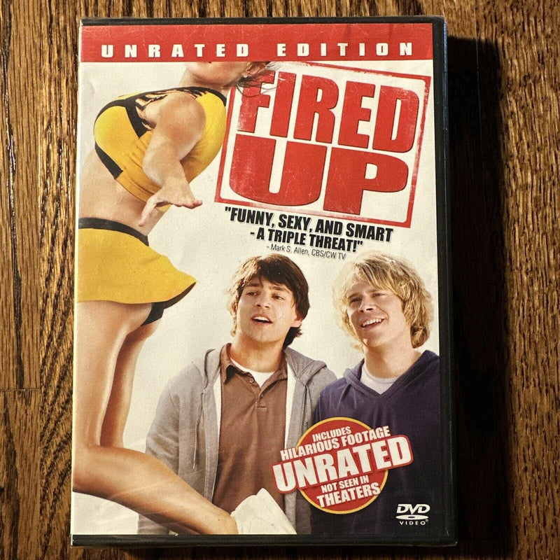 Fired Up (DVD, 2009, Unrated Edition) Brand New Still Sealed