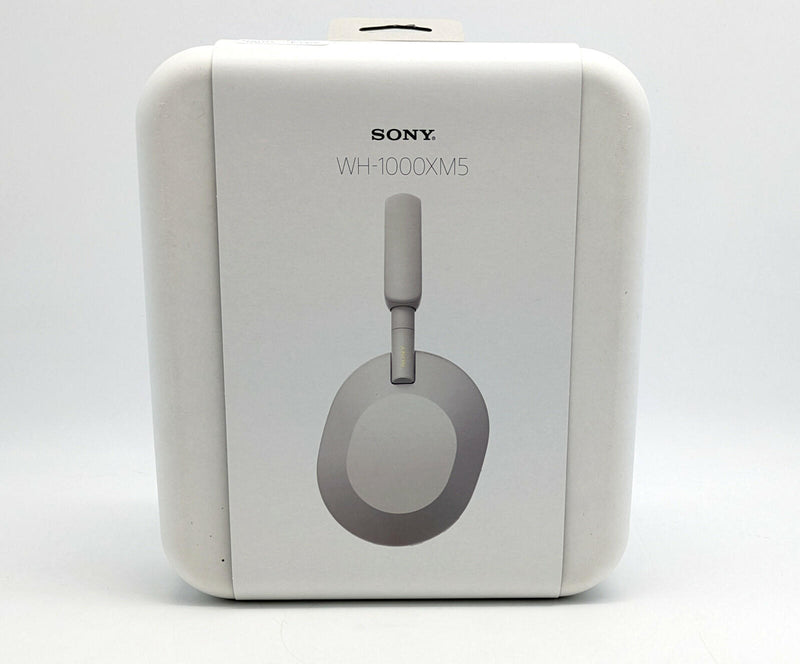 Sony WH-1000XM5 Wireless Noise Canceling Silver Headphones - Very Good