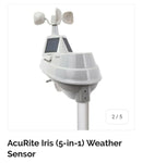AcuRite Iris 5-in-1 Professional Weather Station with Lightning Detection 06004