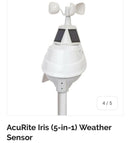 AcuRite Iris 5-in-1 Professional Weather Station with Lightning Detection 06004
