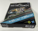 Beyblade X Bite Croc 3-60LF and Sting Unicorn 4-60P Top Dual Pack Set
