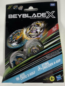 Beyblade X Bite Croc 3-60LF and Sting Unicorn 4-60P Top Dual Pack Set