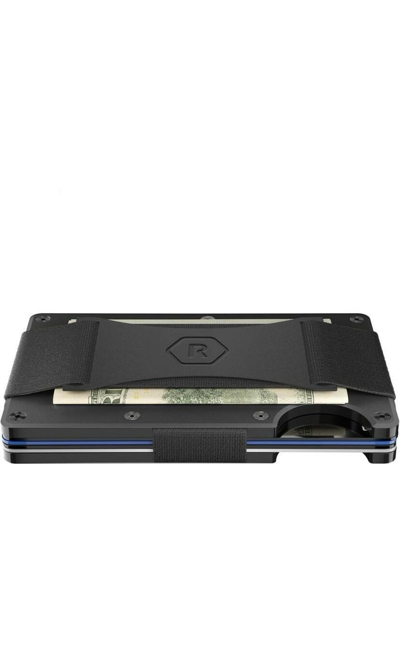 Atlanta Falcons Ridge Slim RFID Blocking Wallet with Cash Strap and Money Clip