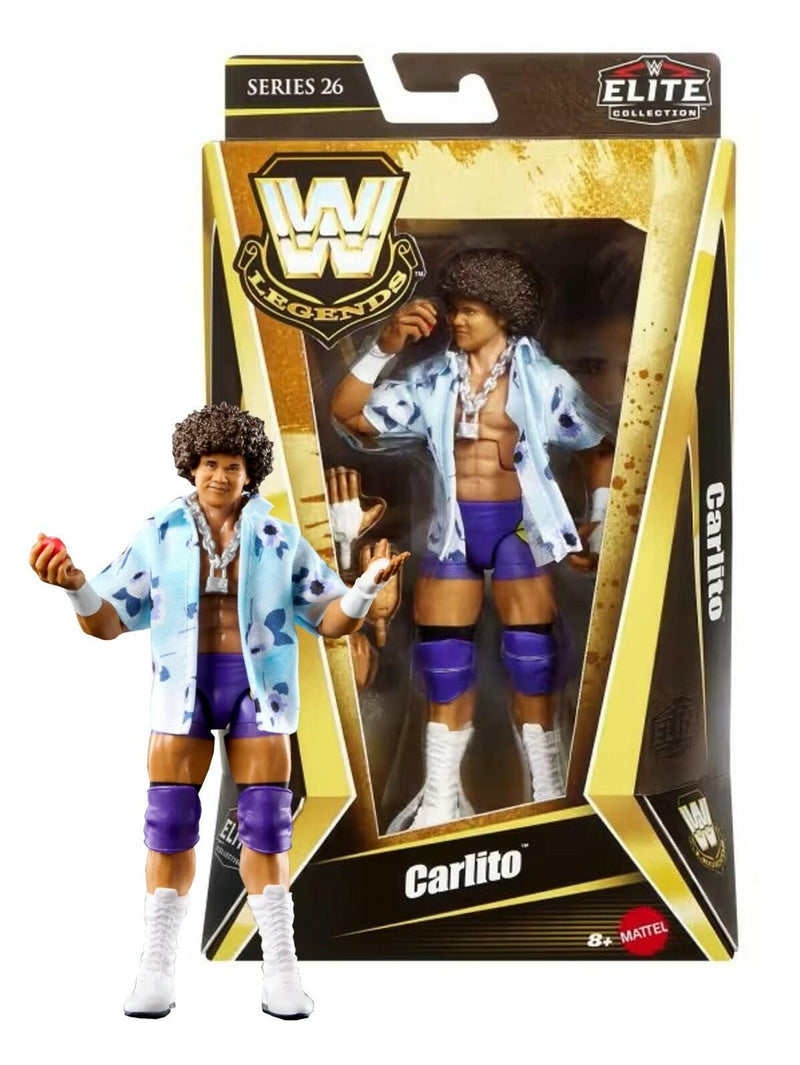 WWE Carlito Elite Collection Legends 6" Action Figure Series 26 MIB