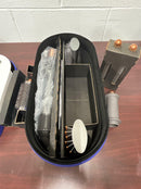 Genuine Dyson Airwrap HS05 Complete Multi Styler Nickel/Copper Attachments Case - Like New