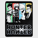 Hunter x Hunter Throw Blanket 48" x 60" Official Hunter X Hunter Merch Super Soft Anime Throw Blanket